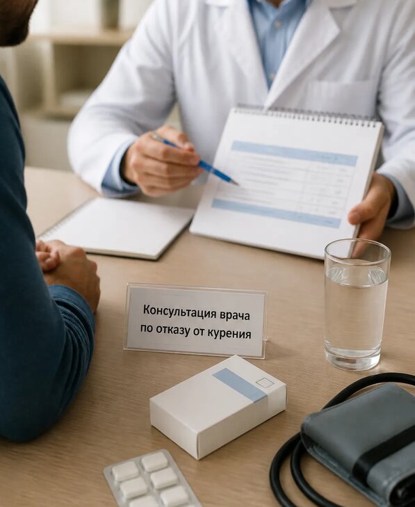 Консультация врача по отказу от курения для взрослых в Ангарске